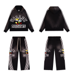 Valley Dreams Black Sun Faded Tracksuit Set
